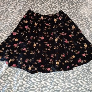 flowery skirt